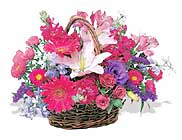 küçük karisik özel sepet   Bursa Abc çiçek çiçek online çiçek siparişi 