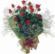  Bursa Abc çiçek İnternetten çiçek siparişi  11 adet kirmizi gül,krep kagitta - ankara çiçekçi