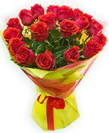 19 Adet kırmızı gül buketi  Bursa Abc çiçek çiçek siparişi vermek 