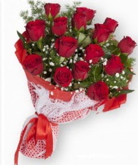 11 adet kırmızı gül buketi  Bursa Abc çiçek cicekciler , cicek siparisi 